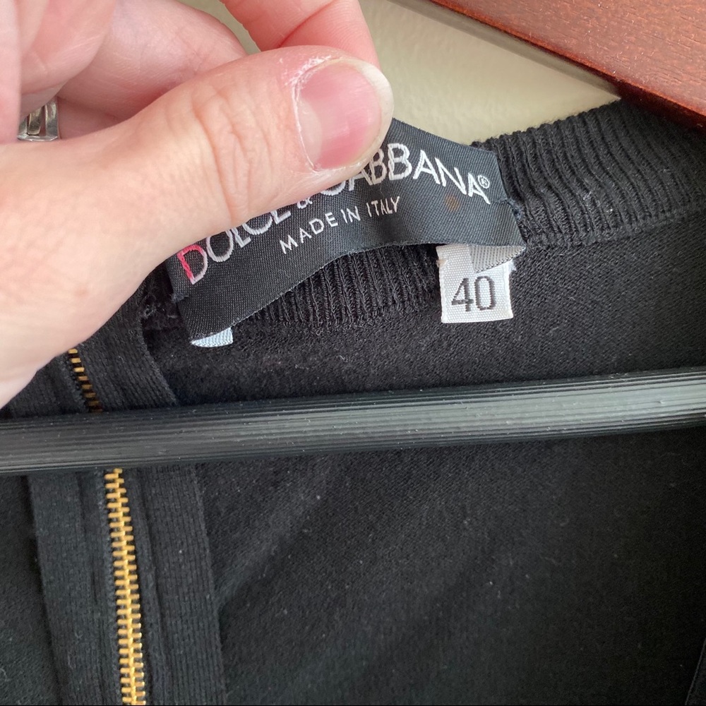 •SOLD•Dolce&Gabbana Corset Cardigan Lace Up Top - Picture 4 of 7